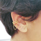 earcuff fait main, conch piercing, bijoux colorés, fake piercing, boucles d'oreilles perles