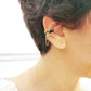 earcuff fait main, conch piercing, bijoux colorés, fake piercing, boucles d'oreilles perles