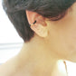 earcuff fait main, conch piercing, bijoux colorés, fake piercing, boucles d'oreilles perles