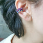 earcuff fait main, piercing conch, faux piercing, bijoux d'oreilles, boucles d'oreilles perles