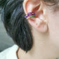 earcuff fait main, piercing conch, faux piercing, bijoux d'oreilles, boucles d'oreilles perles