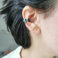 earcuff fait main, piercing conch, faux piercing, bijoux d'oreilles, boucles d'oreilles perles