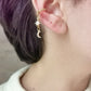 earcuff fait main, piercing conch, faux piercing, bijoux d'oreilles, boucles d'oreilles perles