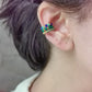 earcuff fait main, piercing conch, faux piercing, bijoux d'oreilles, boucles d'oreilles perles