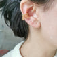 earcuff fait main, piercing conch, faux piercing, bijoux d'oreilles, boucles d'oreilles perles