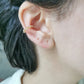 earcuff fait main, piercing conch, faux piercing, bijoux d'oreilles, boucles d'oreilles perles