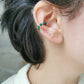 earcuff fait main, piercing conch, faux piercing, bijoux d'oreilles, boucles d'oreilles perles