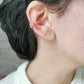 earcuff fait main, piercing conch, faux piercing, bijoux d'oreilles, boucles d'oreilles perles