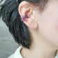 earcuff fait main, piercing conch, faux piercing, bijoux d'oreilles, boucles d'oreilles perles